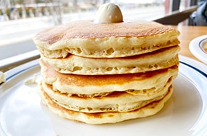 Poêle à pancakes : le couvercle