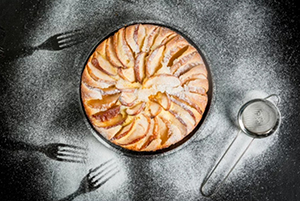 Moule à tarte : la perforation