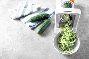 Spiraliseur de légumes : la récupération