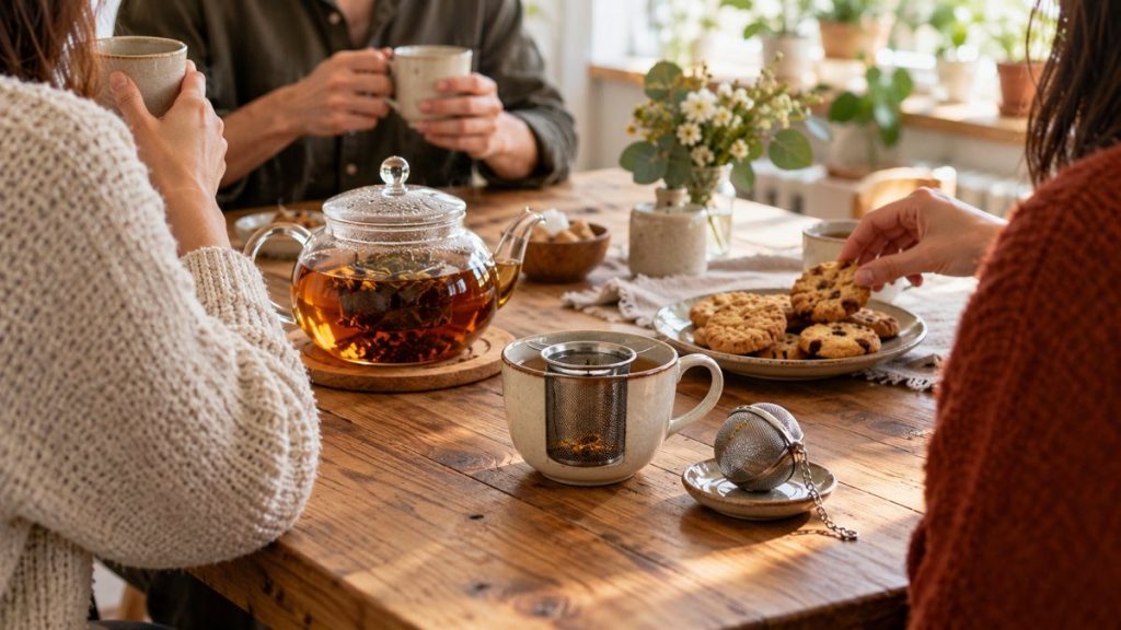 Infuseur à thé : moment convivial à la maison