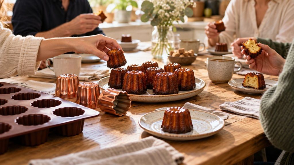 Moule à cannelés : moment convivial à la maison