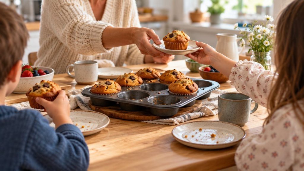 Moule à muffins : moment convivial à la maison