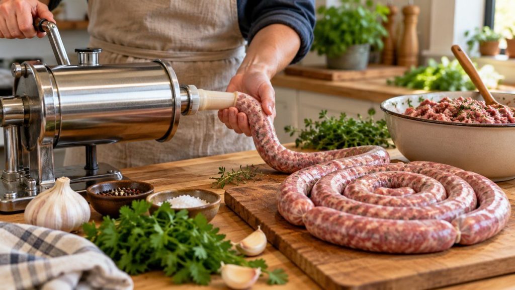 Faire ses saucisses maison