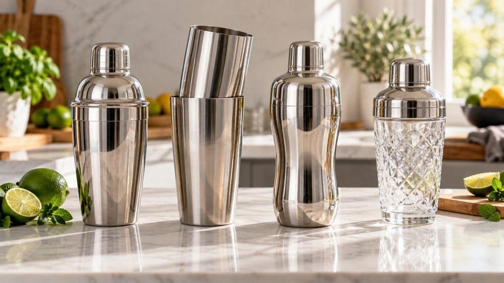 Sélection de modèles : shaker à cocktail