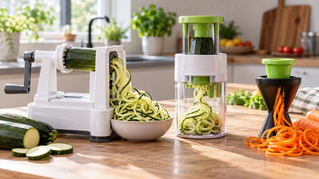 Sélection de modèles : spiraliseur de légumes
