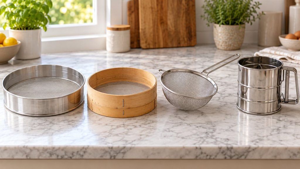 Sélection de modèles : tamis de cuisine