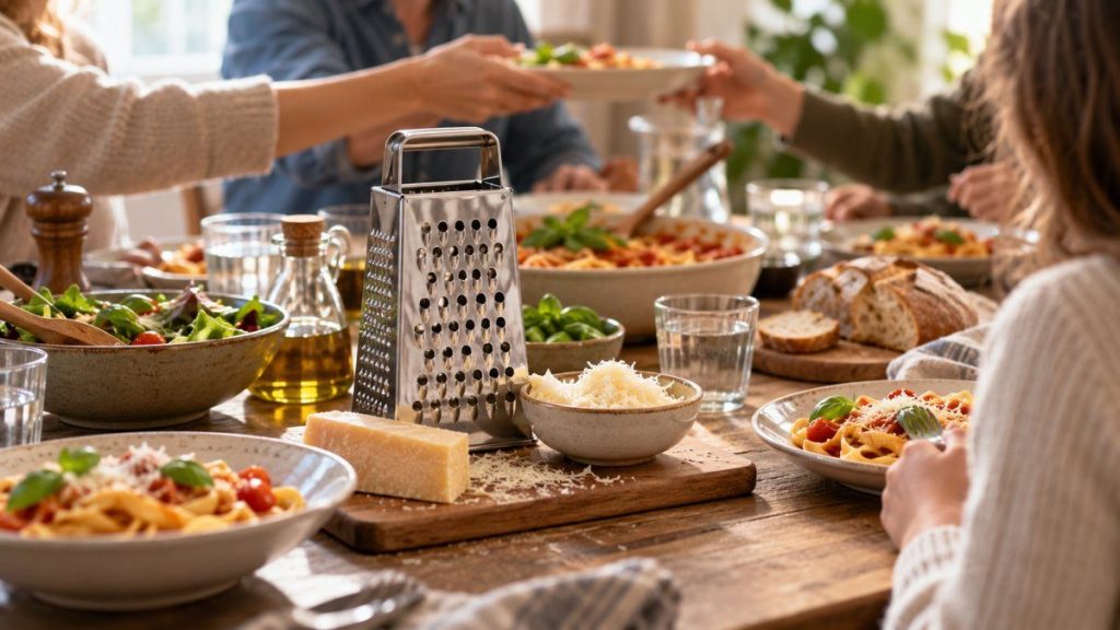 Râpe à fromage : moment convivial à la maison