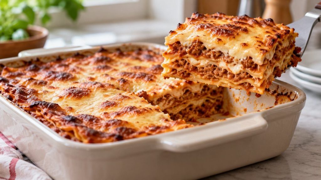 Monter des lasagnes qui se tiennent