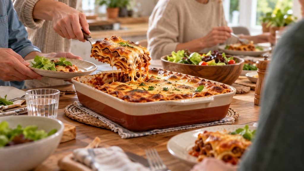 Plat à lasagnes : moment convivial à la maison