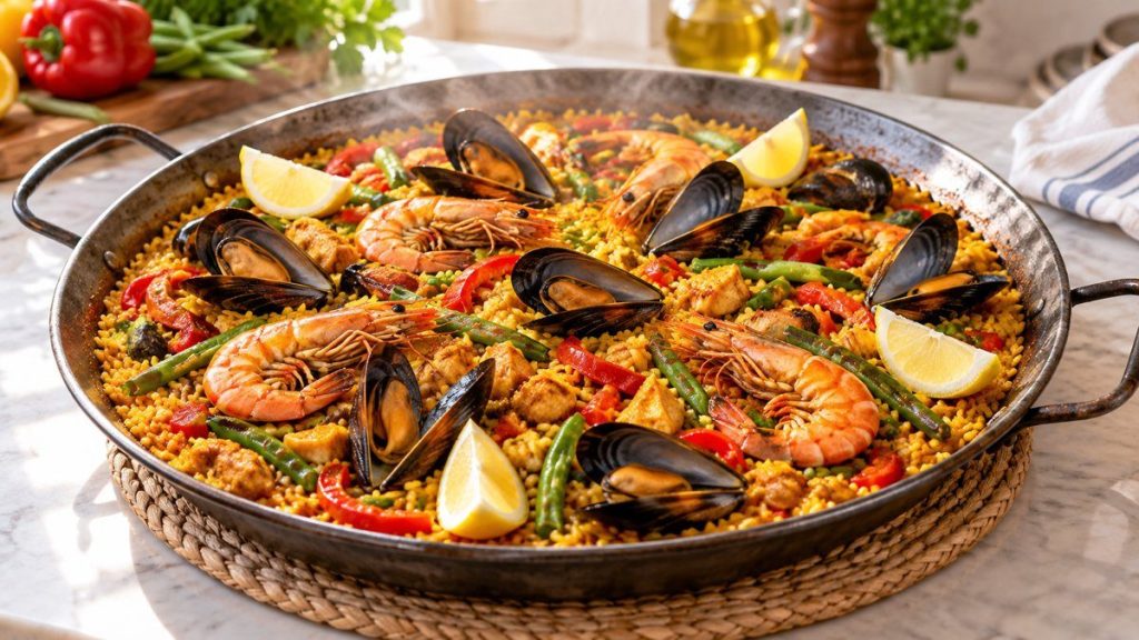 Réussir une paella