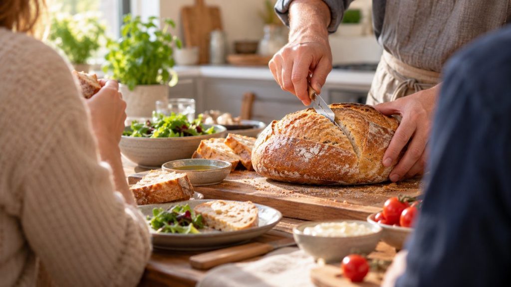 Lame de boulanger : moment convivial à la maison