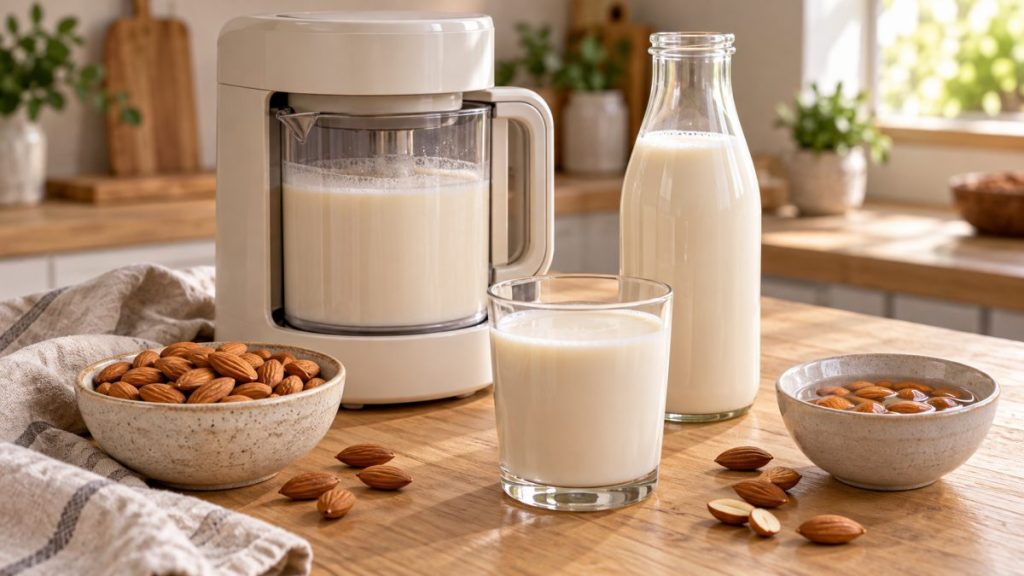 Recette du lait d'amande maison