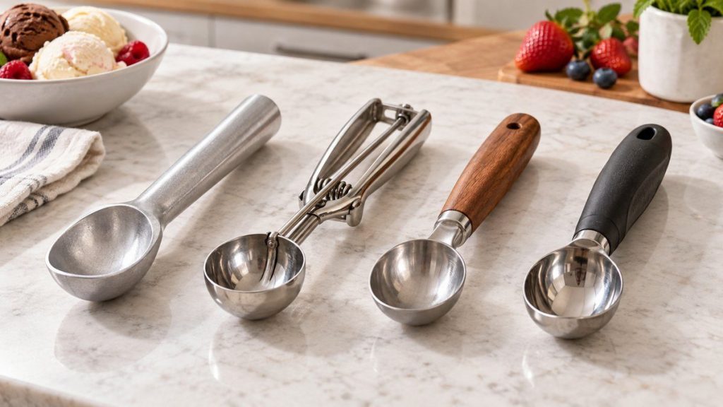 Sélection de modèles : cuillère à glace
