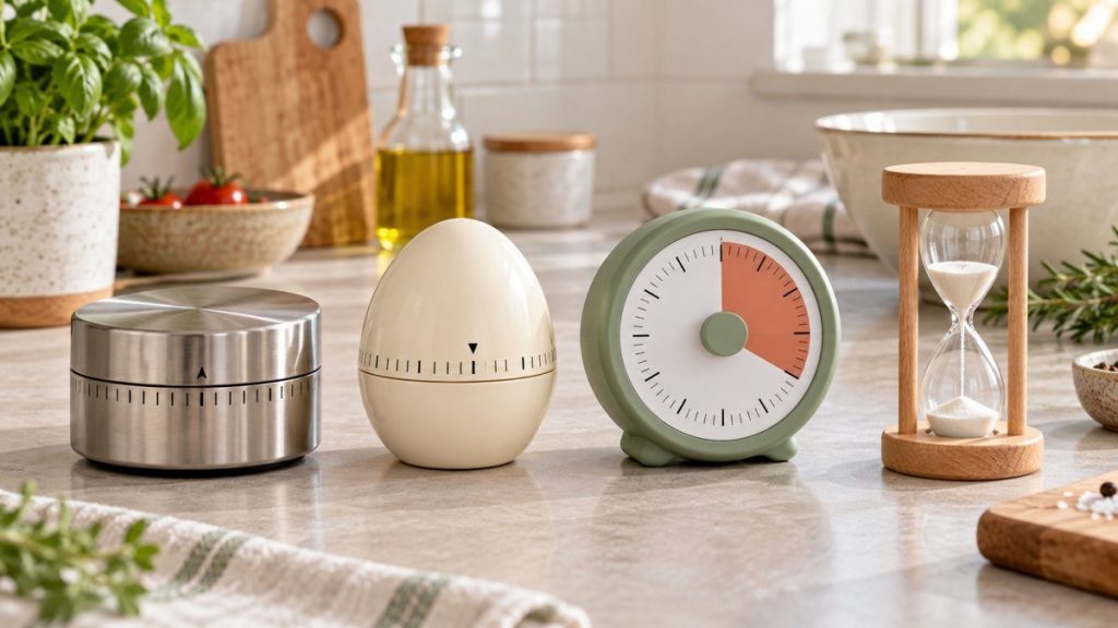 Sélection de modèles : minuteur de cuisine