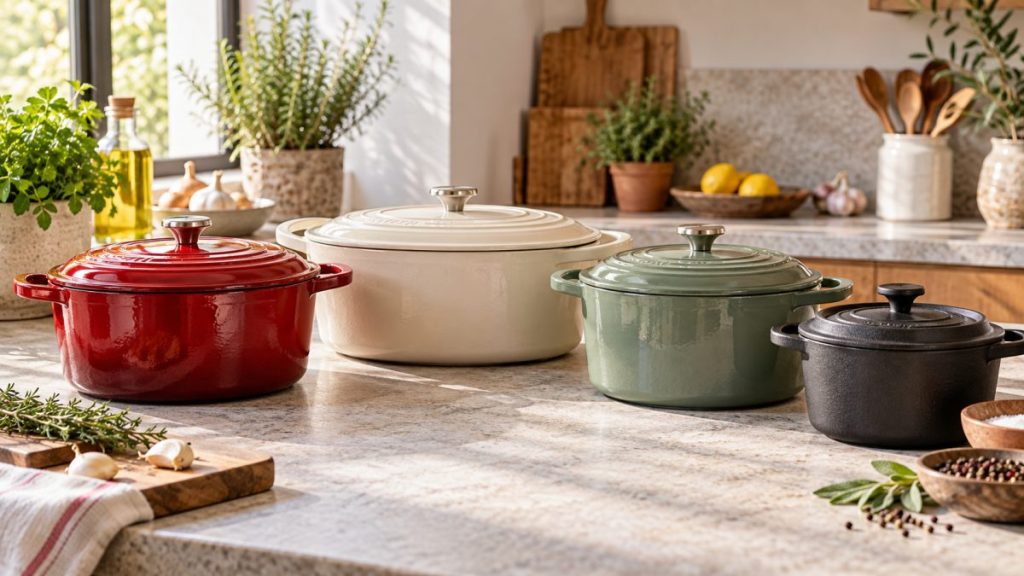 Sélection de modèles : cocotte en fonte