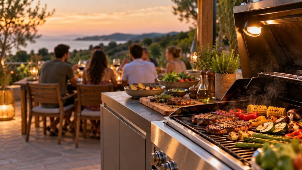 Lampe barbecue : moment convivial à la maison