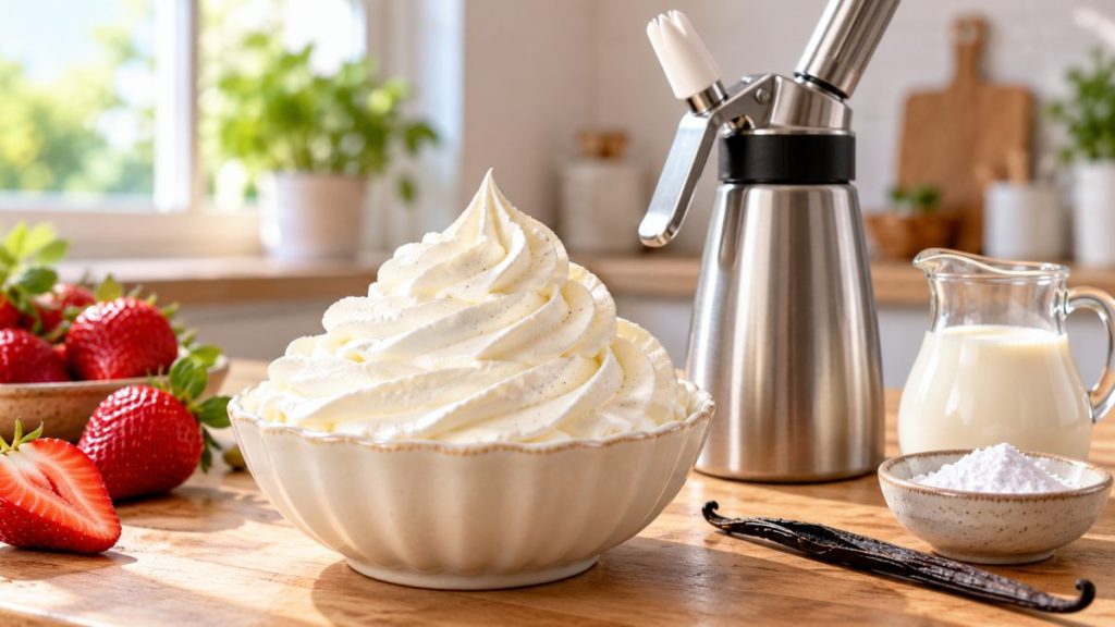 La chantilly parfaite au siphon