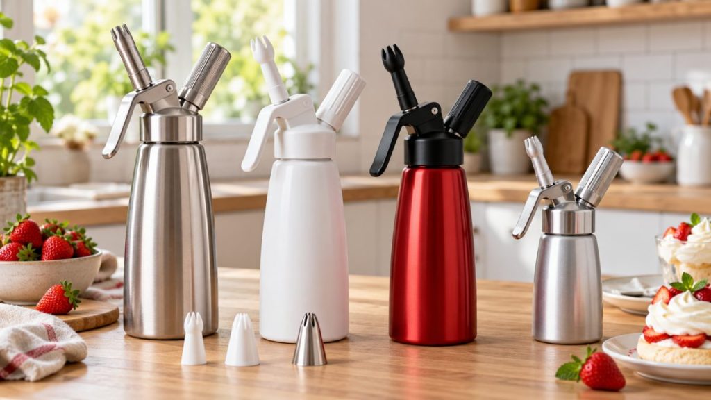 Sélection de modèles : siphon à chantilly