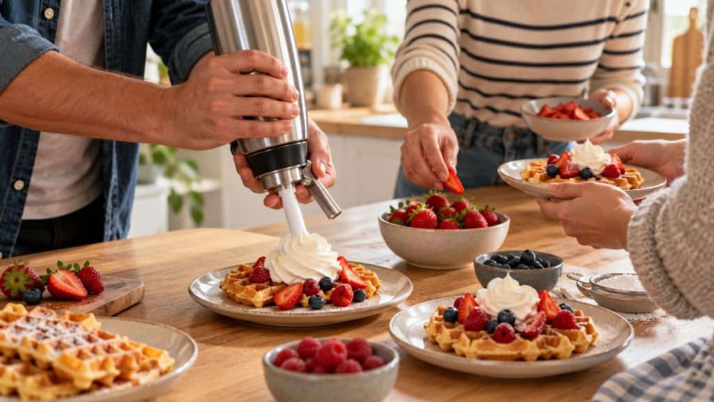 Siphon à chantilly : moment convivial à la maison