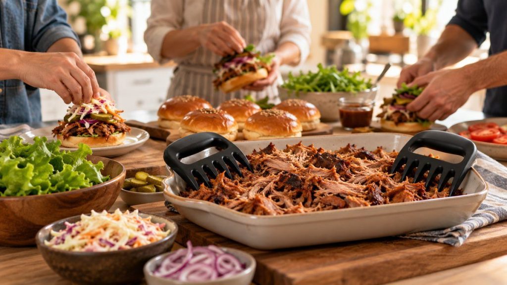 Griffes à viande : moment convivial à la maison