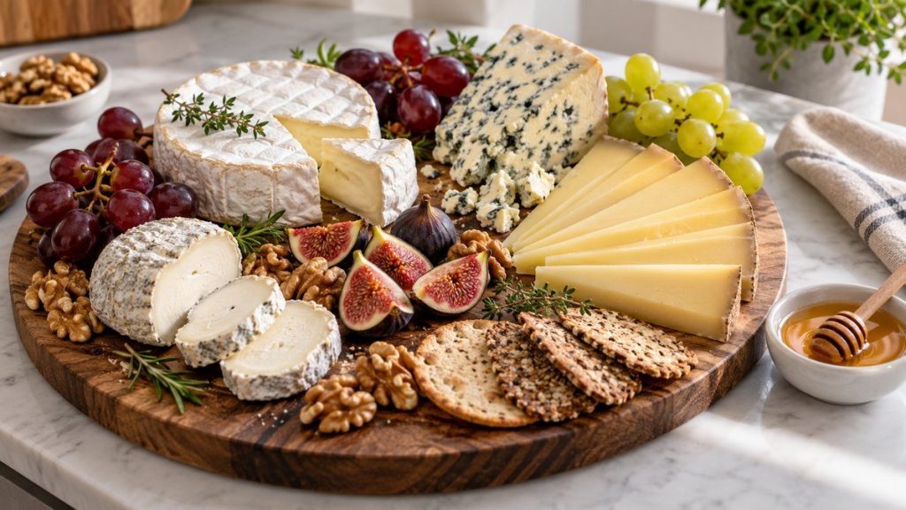 Composer un plateau de fromages