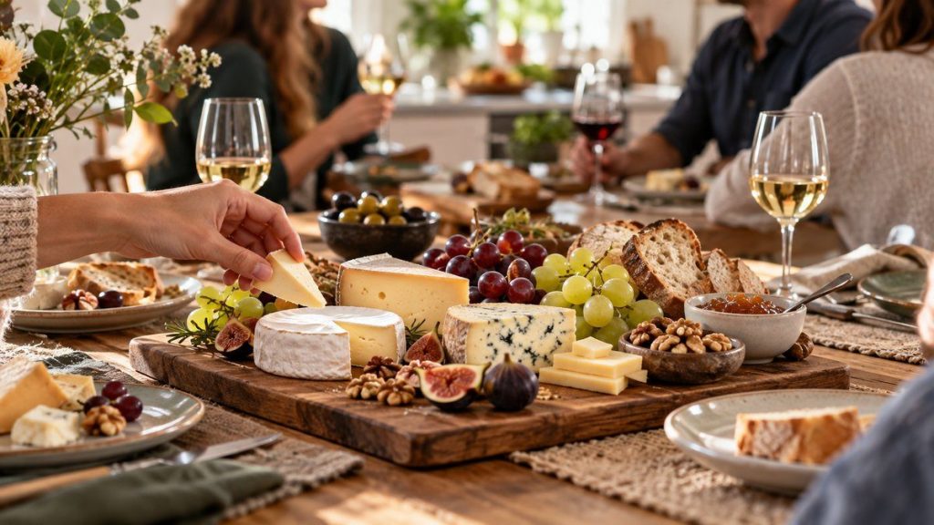Plateau à fromage : moment convivial à la maison