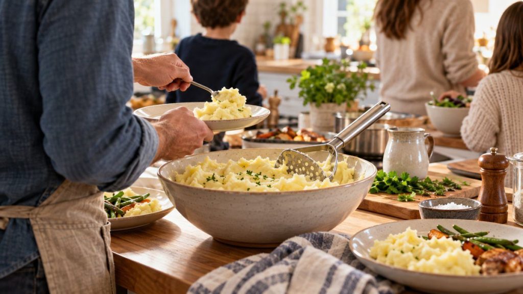 Presse-purée : moment convivial à la maison