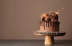Présentoir à gâteaux : le nettoyage