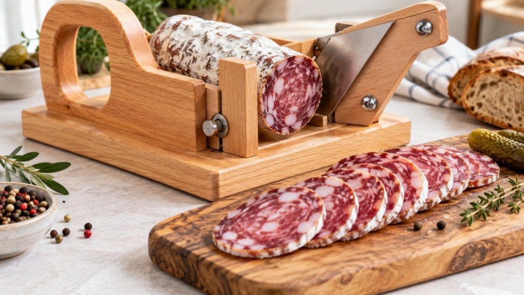 Bien couper son saucisson