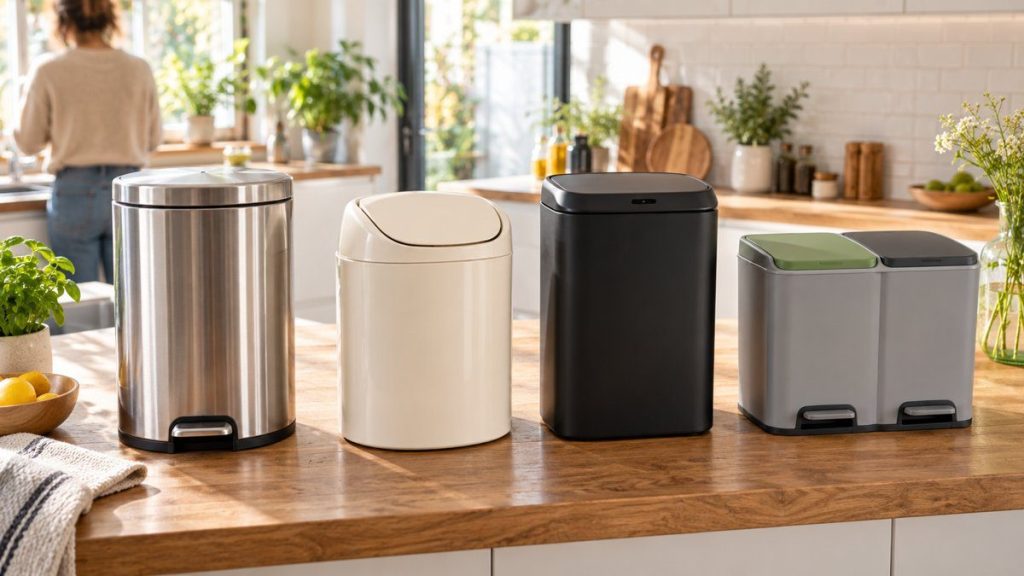 Sélection de modèles : poubelle de cuisine