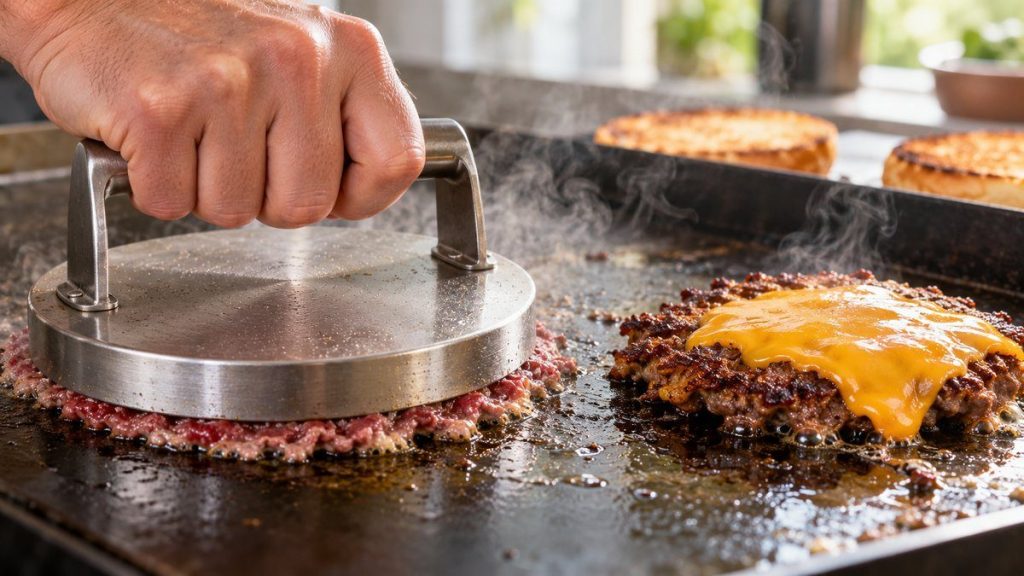 Réussir un smash burger