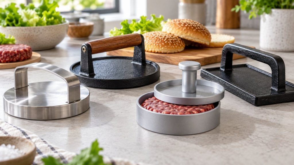 Sélection de modèles : presse à burger