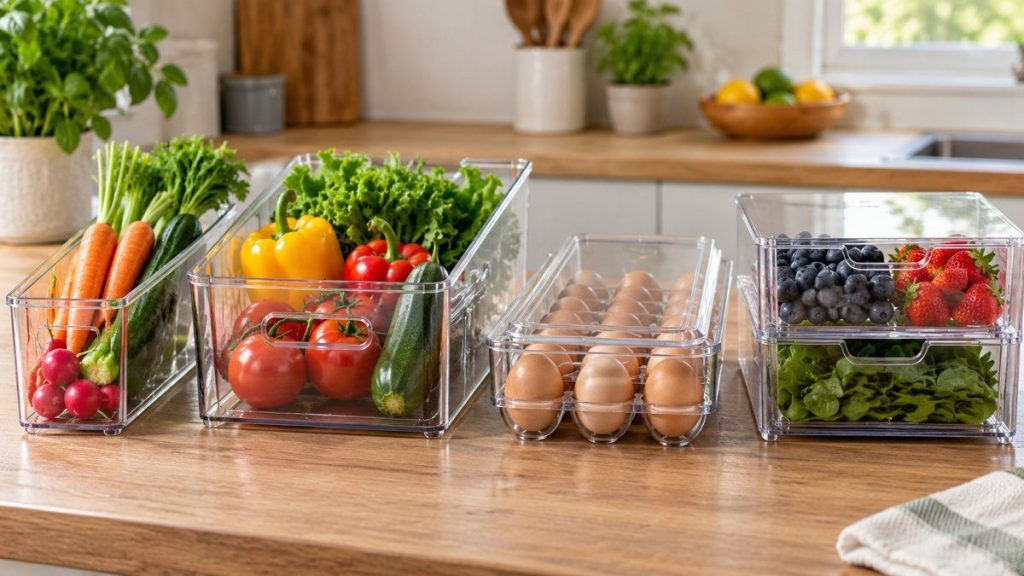 Sélection de modèles : rangement pour réfrigérateur