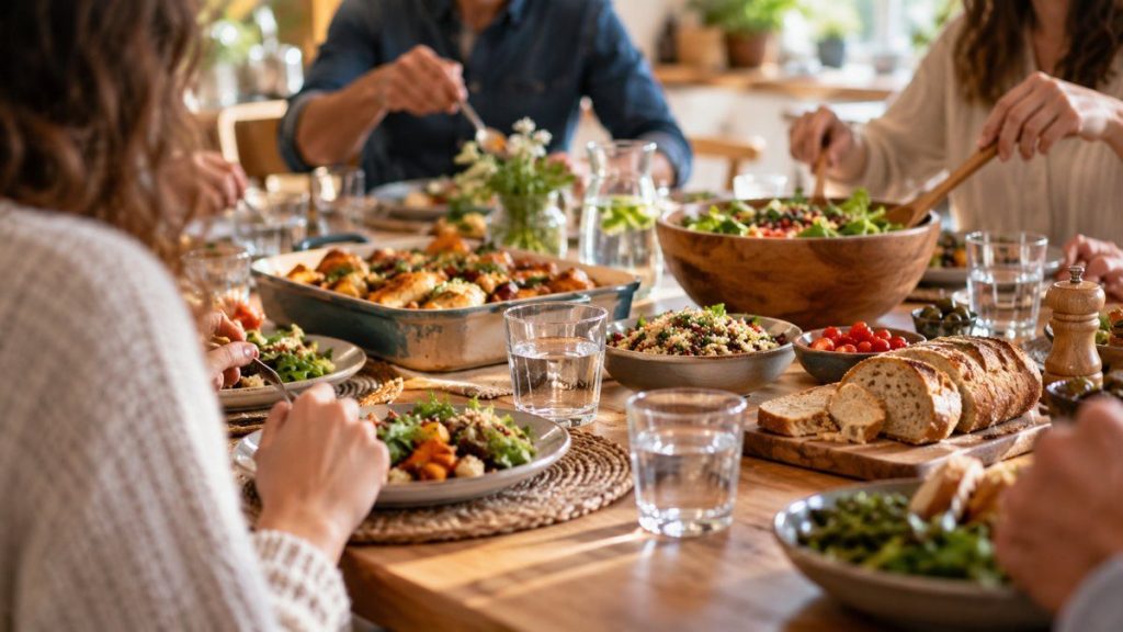 Verres de table : moment convivial à la maison