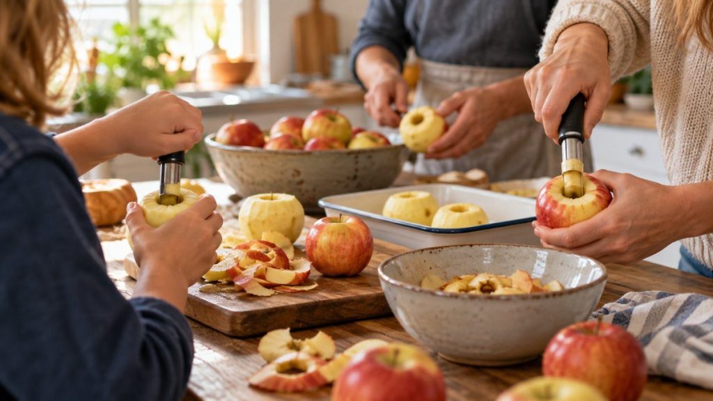 Vide-pomme : moment convivial à la maison