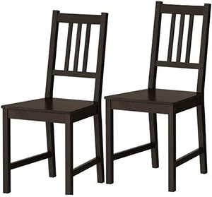 lot de 2 chaises Stefan