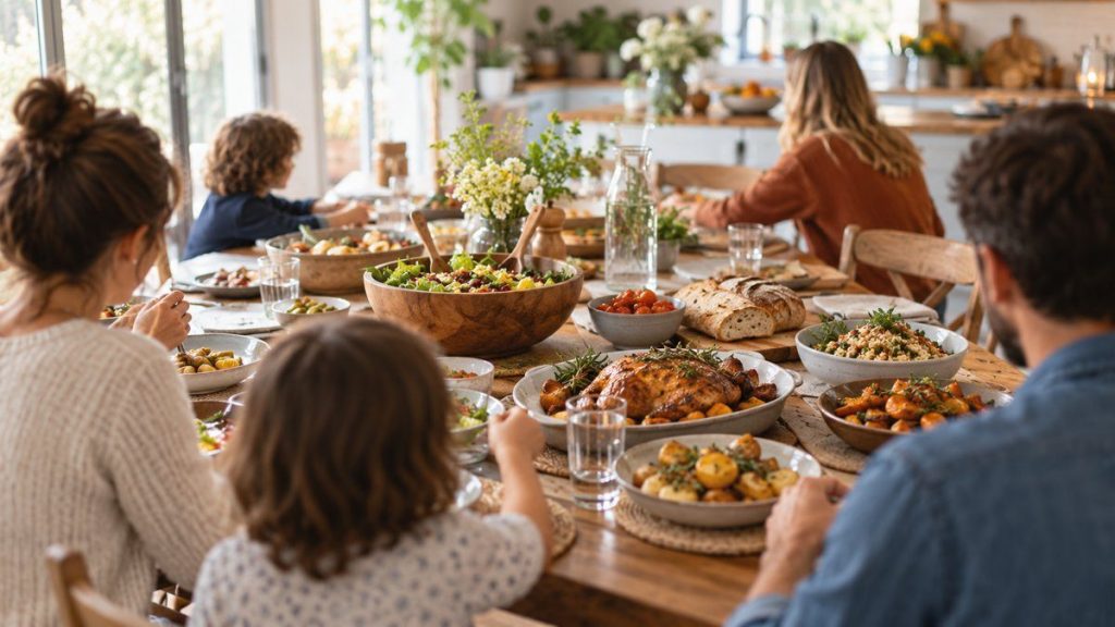 Table à manger : moment convivial à la maison