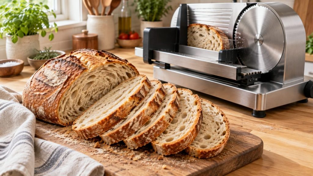 Bien trancher un pain maison