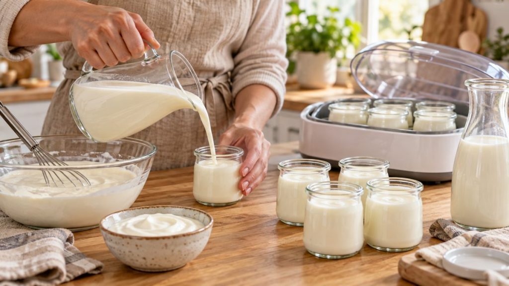 Recette du yaourt maison