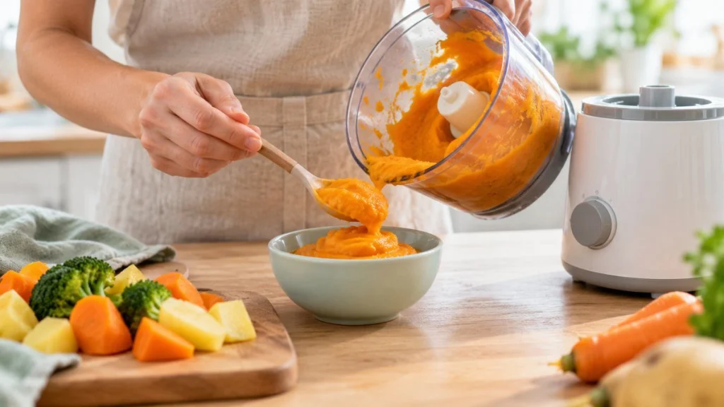 Préparer une purée maison