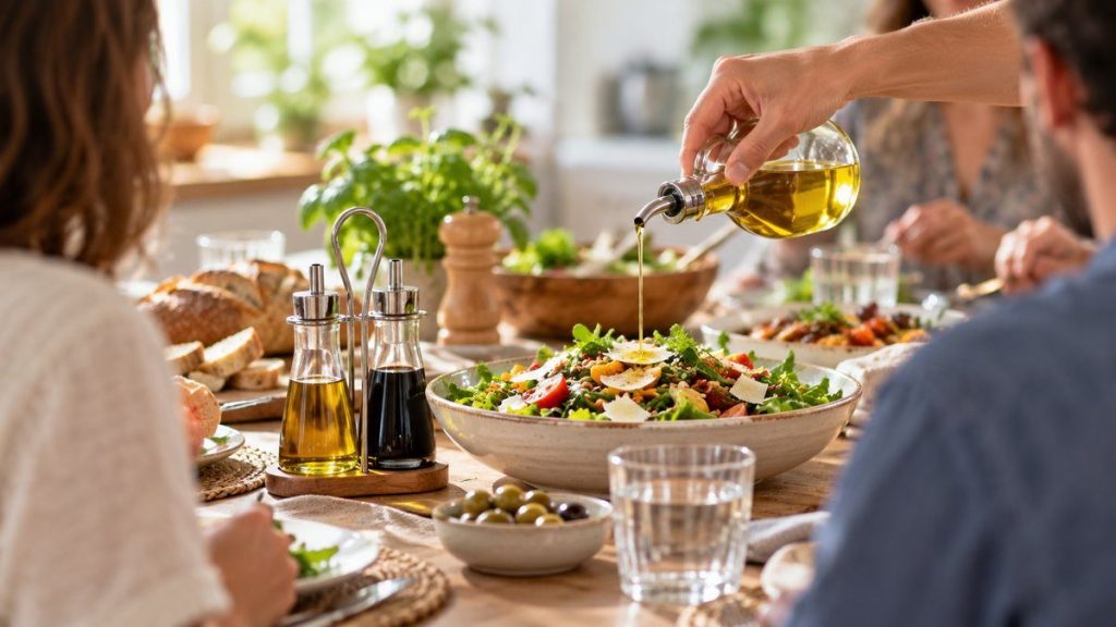 Huilier vinaigrier : moment convivial à la maison