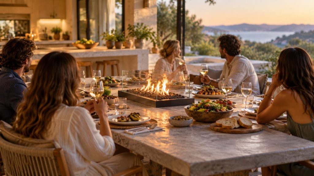 Cheminée de table : moment convivial à la maison