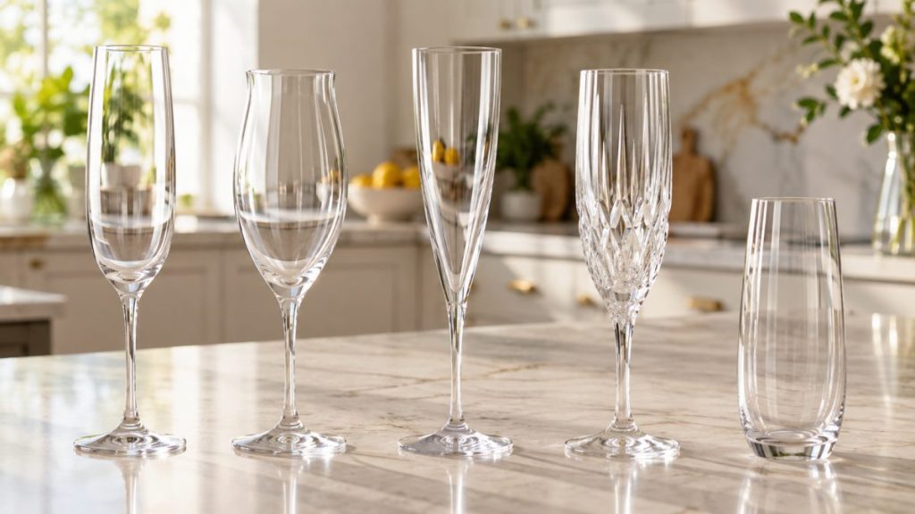 Sélection de modèles : flûte à champagne