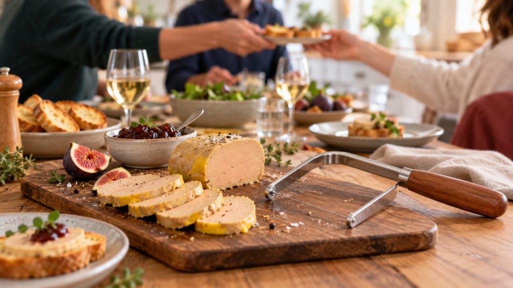 Lyre à foie gras : moment convivial à la maison