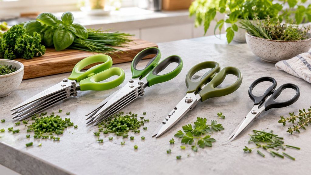Sélection de modèles : ciseaux à herbes