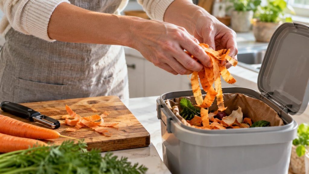 Bien utiliser son seau à compost