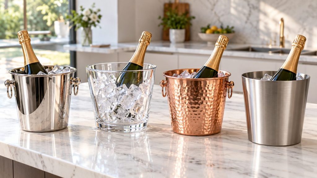 Sélection de modèles : seau à champagne