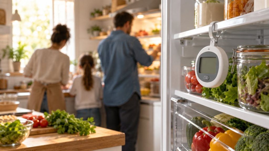 Vérifier la température du frigo