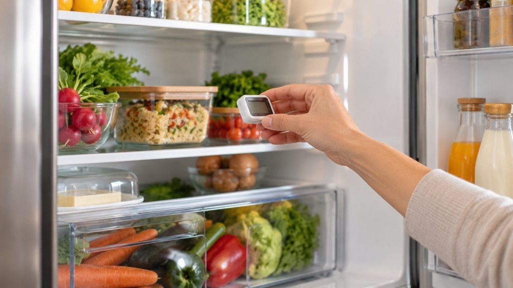 Thermomètre réfrigérateur : moment convivial à la maison