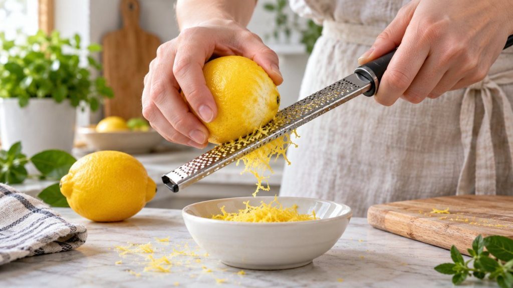 Zester un citron